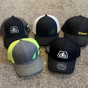 Kids Black and Gray Cap Set